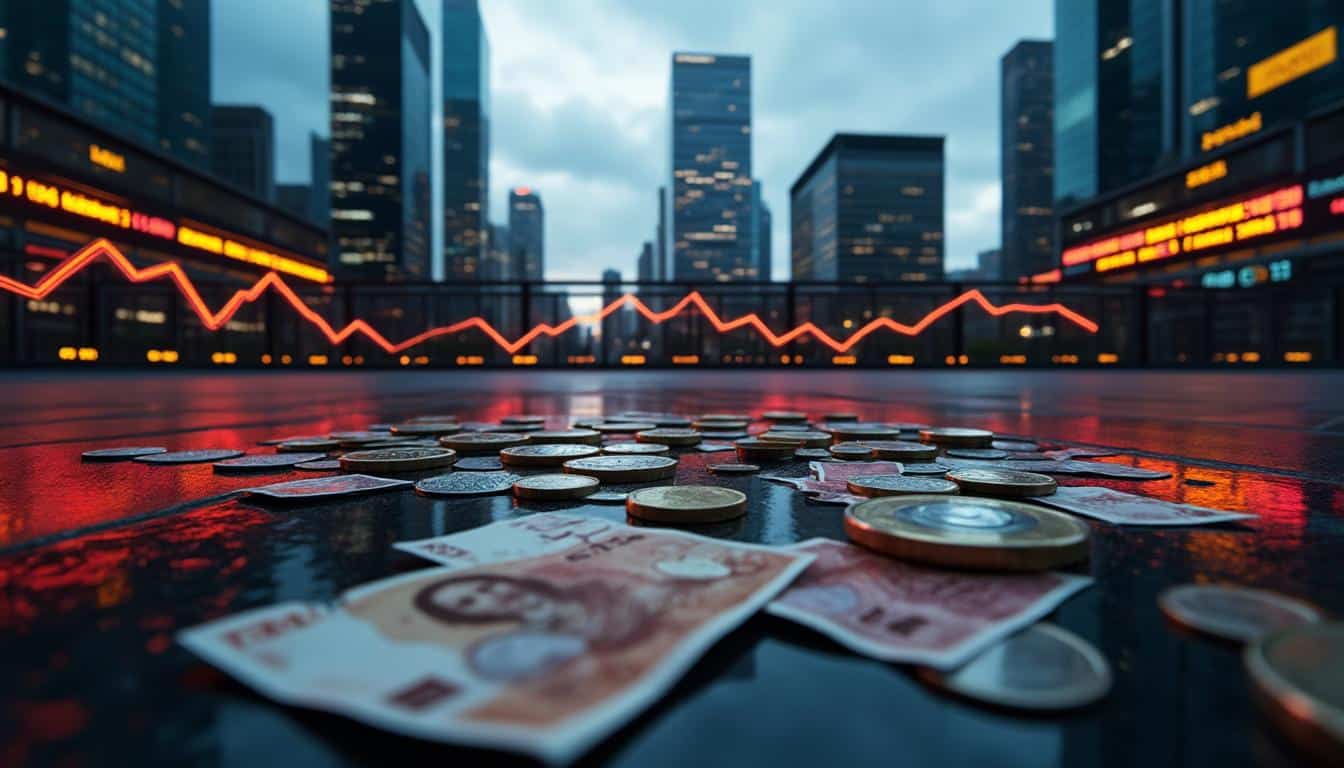 analyse de l'impact de la crise de la dette souveraine sur la volatilité et la dépréciation des taux de change des devises émergentes.