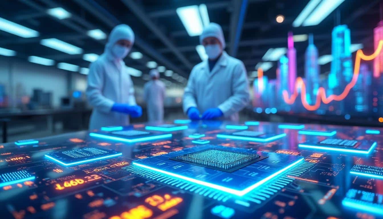 découvrez comment l'innovation dans les semi-conducteurs stimule la croissance et la capitalisation boursière des géants technologiques mondiaux.